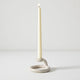Single Candlestick Holder - Sand