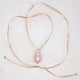 Baroque Pearl on Ribbon Necklace