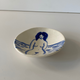 Ceramic Mediterranean Lady Trinket Dish