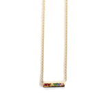 Rainbow Sapphire Necklace