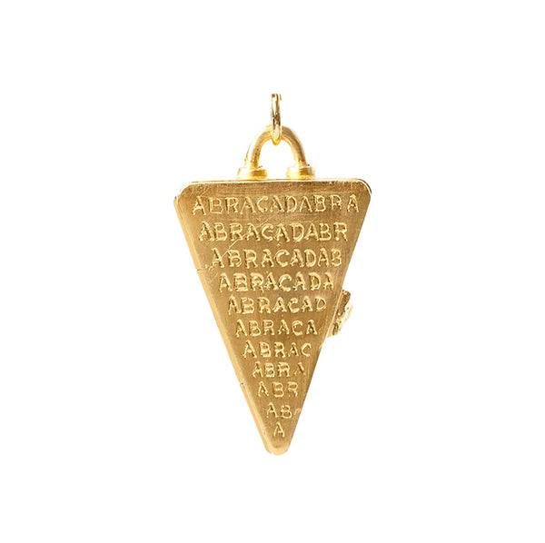 Abracadabra Pyramid Locket