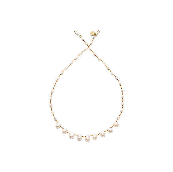 Bird Drops & Beads Necklace