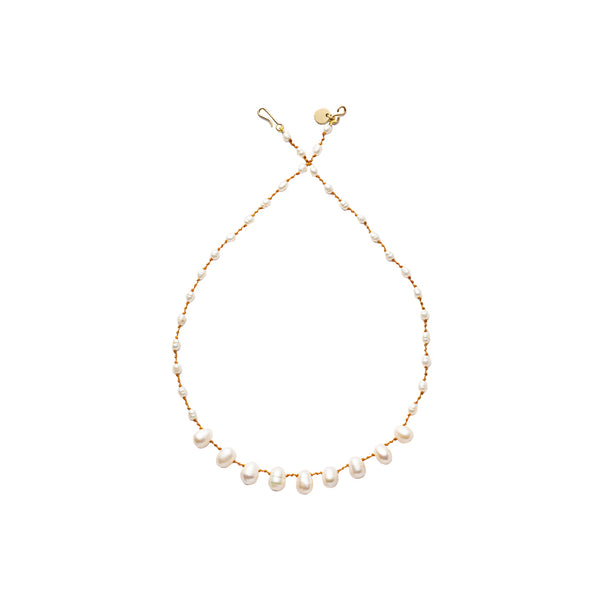 Bird Drops & Beads Necklace