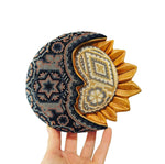 Huichol Black Sun & Moon