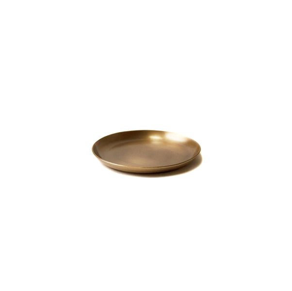 Brass Plate Round Extra Small