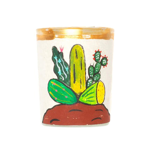 Cactus Garden Votive Holder