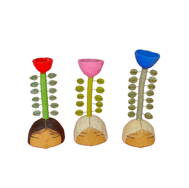 Tulip Crown Candle Holder