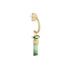 Green Pencil & Marquise Tourmalines Single Earring