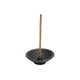 Incense Holder Black Matte Handmade in Chulucanas, Peru