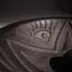 Incense Holder Black Matte Handmade in Chulucanas, Peru