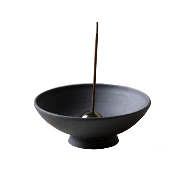 Mineral Purple - Incense Chalice in Terracotta