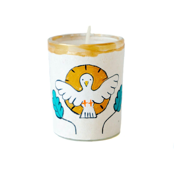 Peace Dove Votive Holder