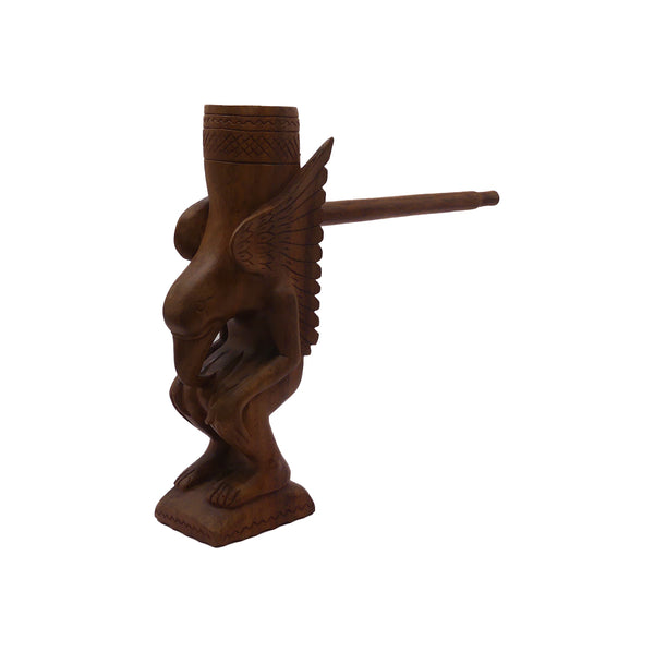 Wooden Ceremonial Pipe