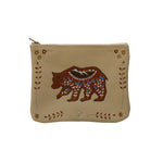 Bear Leather Pouch