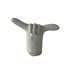 Shaka Hang Loose Sign in Marshmallow