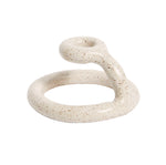 Single Candlestick Holder - Sand