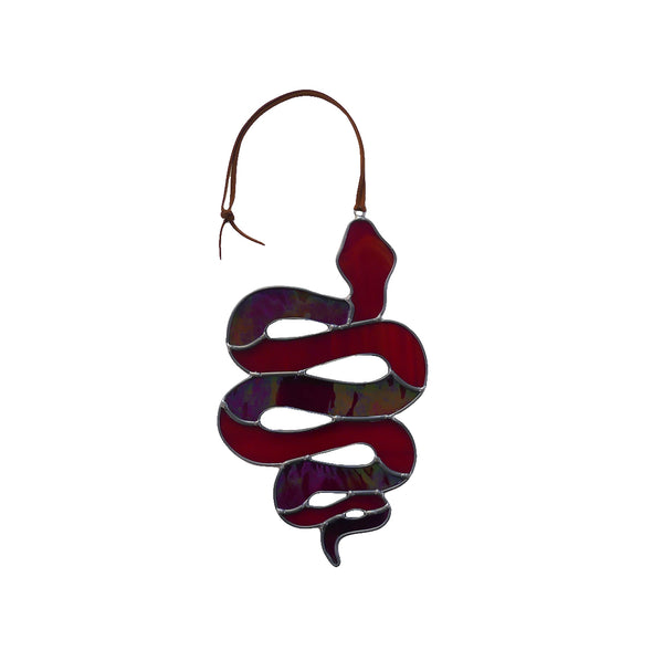 Snake Stained Glass