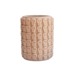 Tan Small Ceramic Skull Pot