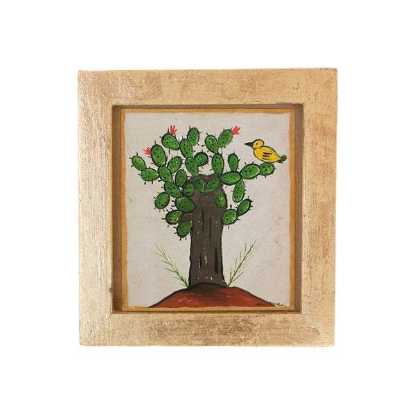Nopalito Cactus Painting