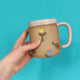 Handmade Ceramic Tulip Mug