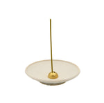 White Onyx Incense Smudge Dish