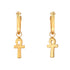 Ankh Hoop Earrings