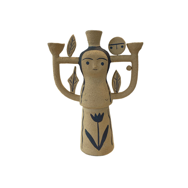 Ceramic Plant Protector Lady