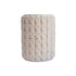 White Small Ceramic Skull Pot