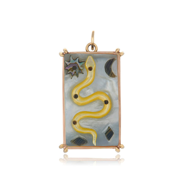 Serpent Sacred Symbol Tablet