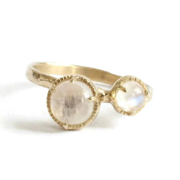 Twin Moon Ring