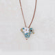 Bluebird of Happiness - Carved Stone Bird Necklace