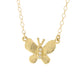Hammered Butterfly Necklace