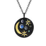 Large Spacescape Pendant Necklace