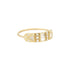 Baguettes & Triangles Diamond Totem Ring