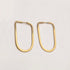 Small Oval Hoops