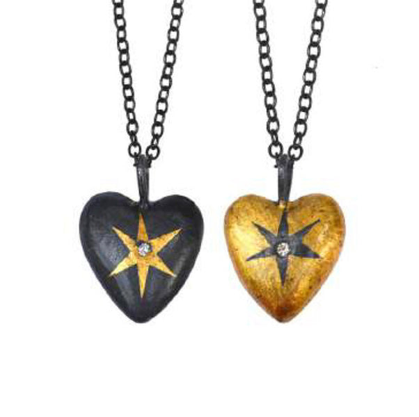 Heart Wrapped Star Pendant