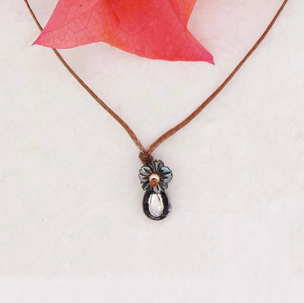 Dainty Polki Diamond Necklace