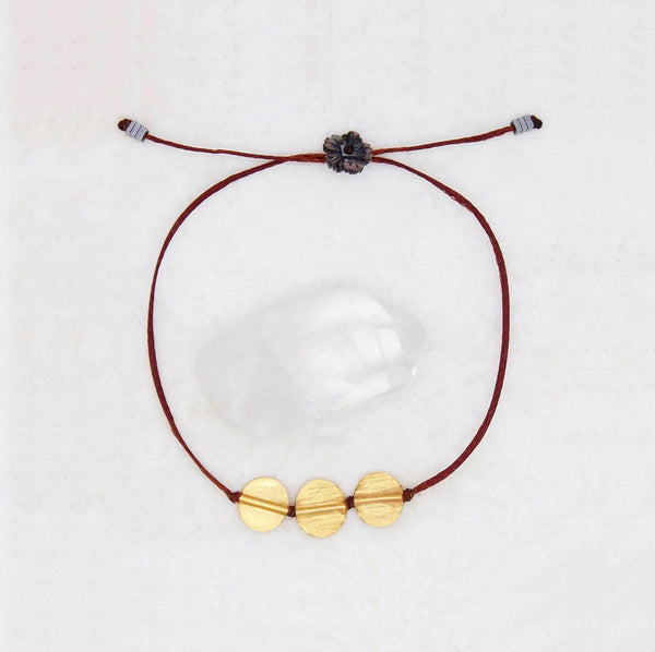 3 Coin Talisman Bracelet