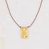 Rectangle Talisman Necklace