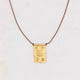 Rectangle Talisman Necklace