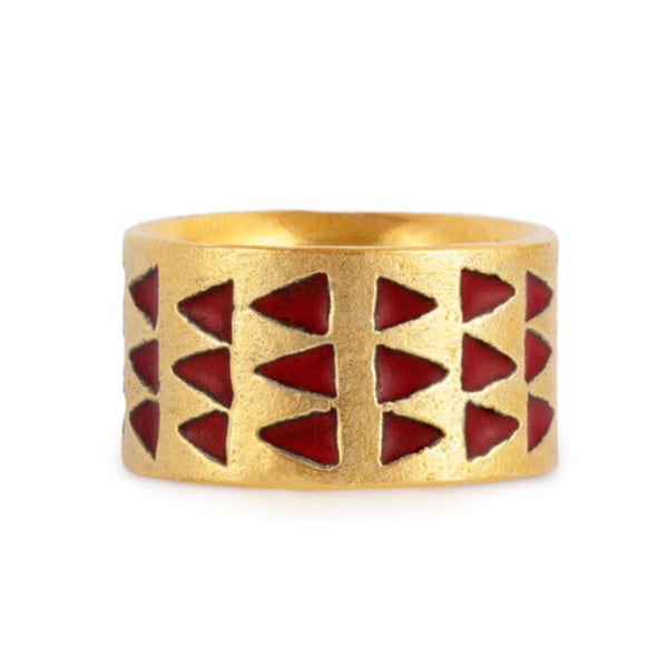 Eternal Motion Triangles Ring
