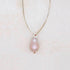 Baroque Pearl on Ribbon Necklace