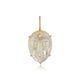 Mother of Pearl Third Eye Goddess Charm