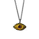 Ruby Evil Eye Necklace