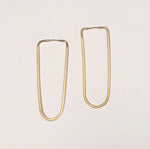 Large Oval Hoops