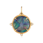 Luminescent Moon Face Charm