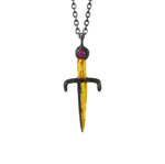 Tiny Dagger Necklace