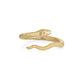 Gold Serpent Medicine Ring