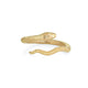 Gold Serpent Medicine Ring