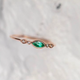 Marquise Emerald & Diamond Eyes Ring